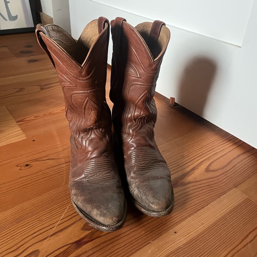 Womens Tecovas Leather Cowboy Boots